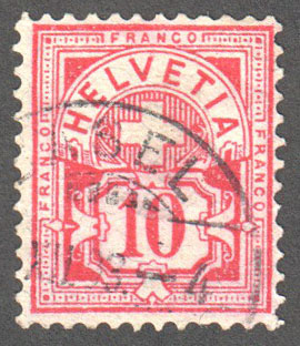 Switzerland Scott 73 Used - Click Image to Close